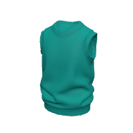 Teal Knit Vest